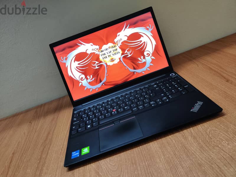 lenovo thinkpad e15 i5-1235U Nvidia Mx 550 Gddr6 12  جيل 2