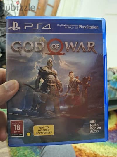 أسطوانة بلايستيشن 4 لعبة God of war