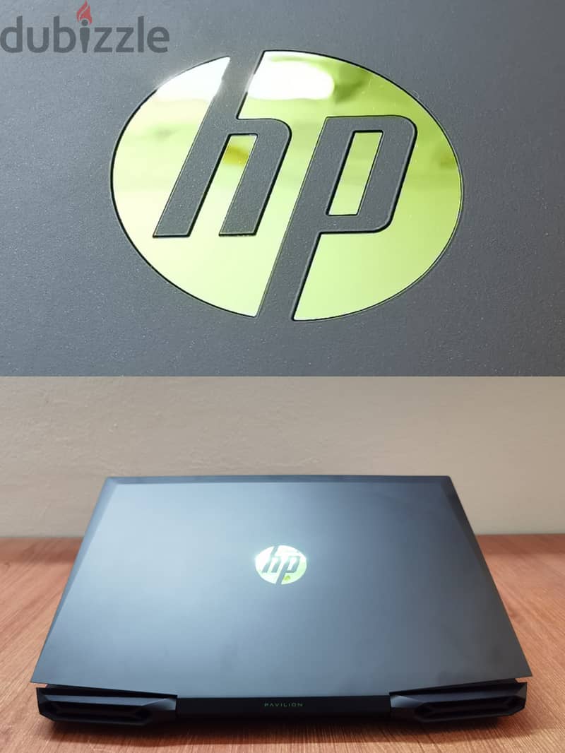 Hp Pavilion i7-10750H GTX 1650ti Gaming LapTop جيل عاشر 4