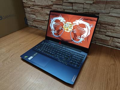 Lenovo ideapad i7-10750H GTX 1650 Gaming LapTop جيل عاشر