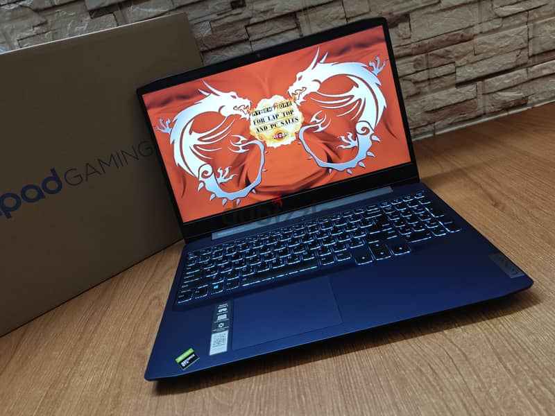 Lenovo ideapad i7-10750H GTX 1650 Gaming LapTop جيل عاشر 2