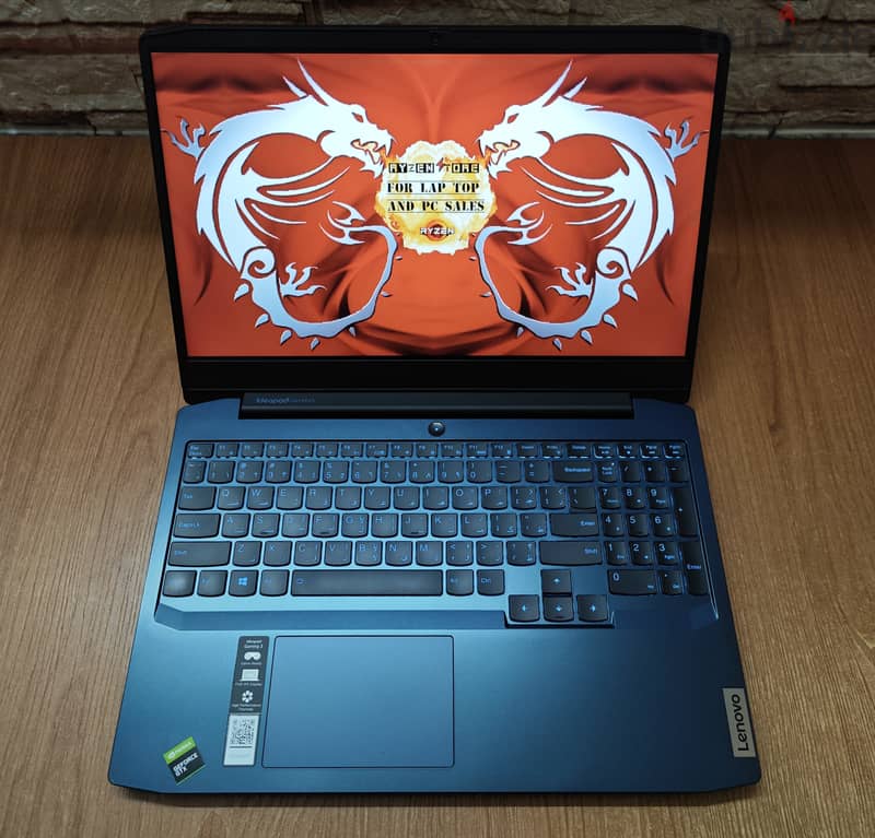 Lenovo ideapad i7-10750H GTX 1650 Gaming LapTop جيل عاشر 4