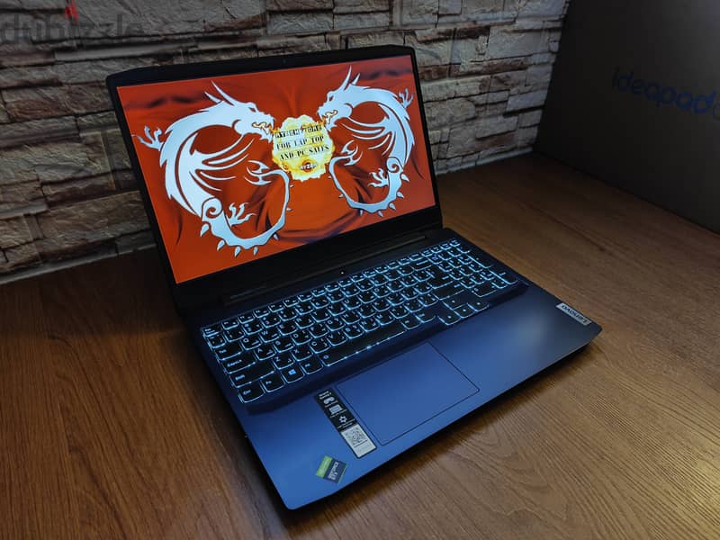 Lenovo ideapad i7-10750H GTX 1650 Gaming LapTop جيل عاشر 9