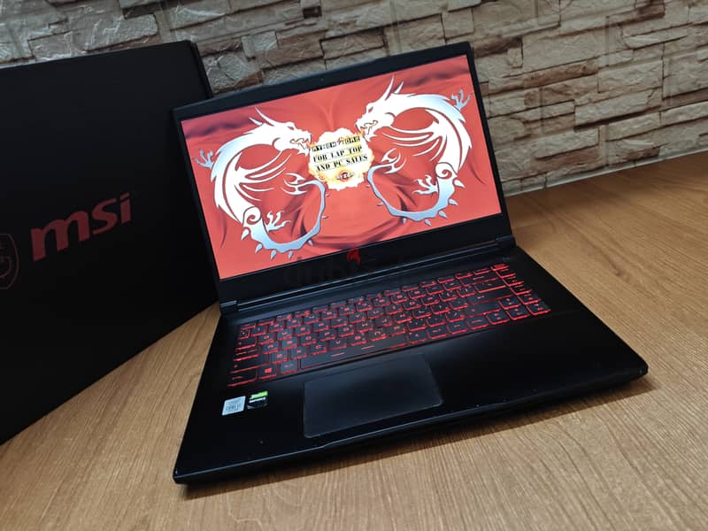 Msi i7-10750H RTX 2060 Gaming Laptop جيل عاشر 2