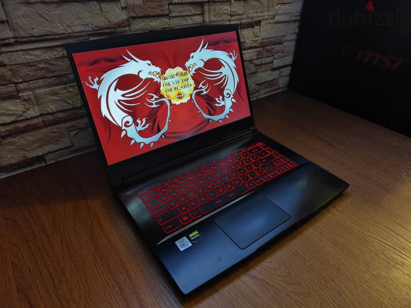 Msi i7-10750H RTX 2060 Gaming Laptop جيل عاشر 8