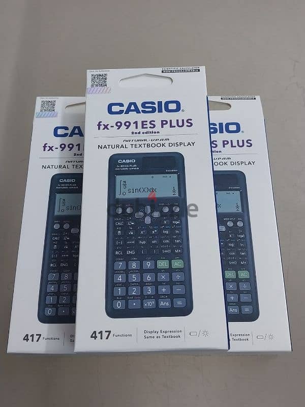 أله حاسبة كاسيو  Casio fx 991ES plus 2nd edition 2