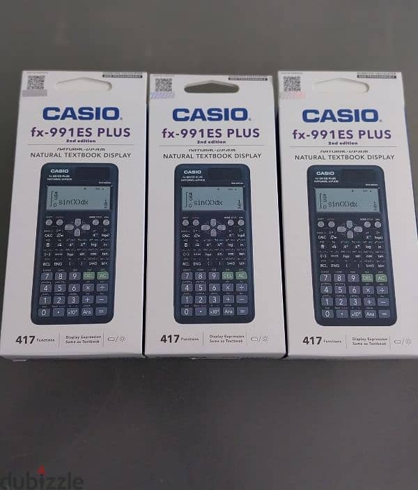 أله حاسبة كاسيو  Casio fx 991ES plus 2nd edition 3