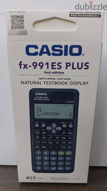 أله حاسبة كاسيو  Casio fx 991ES plus 2nd edition 8