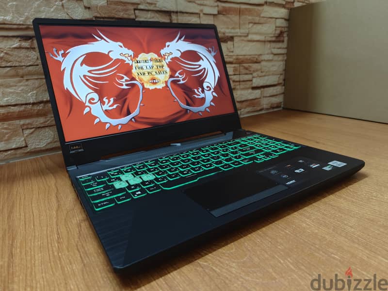 Asus Tuf i5-10300H GTX 1660ti Gaming Laptop جيل عاشر 10