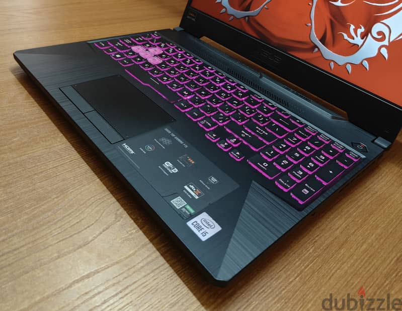 Asus Tuf i5-10300H GTX 1660ti Gaming Laptop جيل عاشر 11