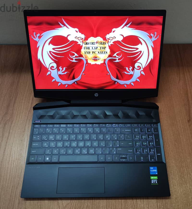 HP Pavilion Core™ i5-11300H RTX 3050 Gaming LapTop 11 جيل 4