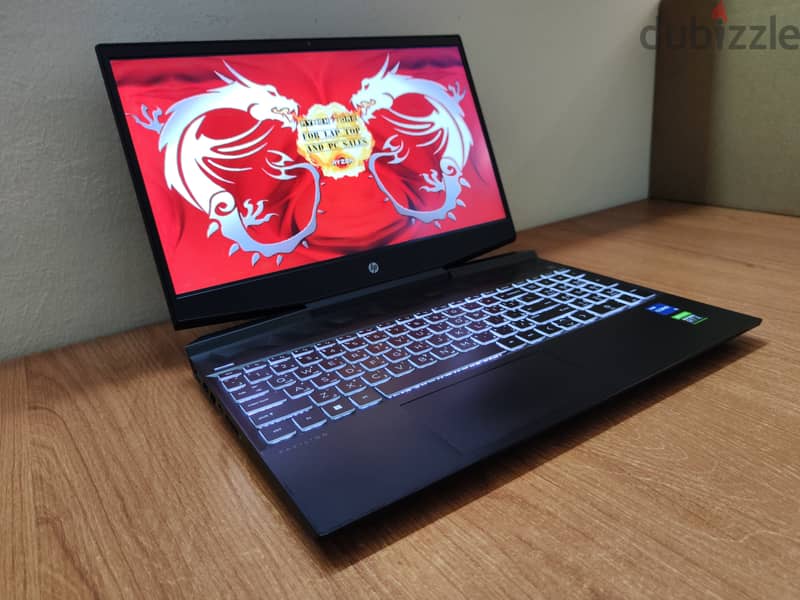 HP Pavilion Core™ i5-11300H RTX 3050 Gaming LapTop 11 جيل 10