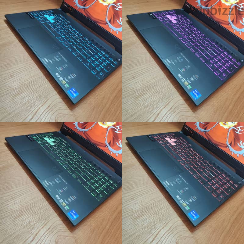 asus tuf gaming Core™ i5-12500H RTX 3050 Gaming LapTop 12 جيل 9