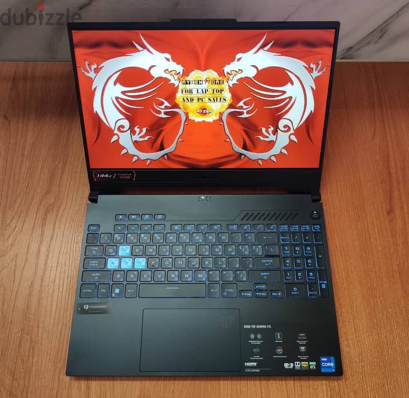 asus tuf gaming Core™ i5-12500H RTX 3050 Gaming LapTop 12 جيل 12