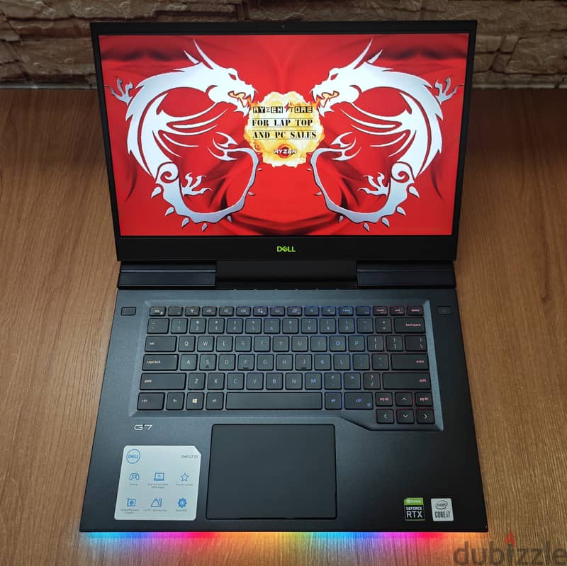 Dell G7 i7-10750H RTX 2060 6GB Ram 32gb Gaming Laptop 4