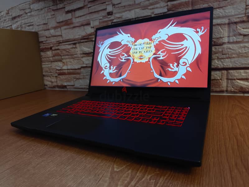 Msi Katana i7-11800H RTX 3050ti gaming laptop 11 جيل 3