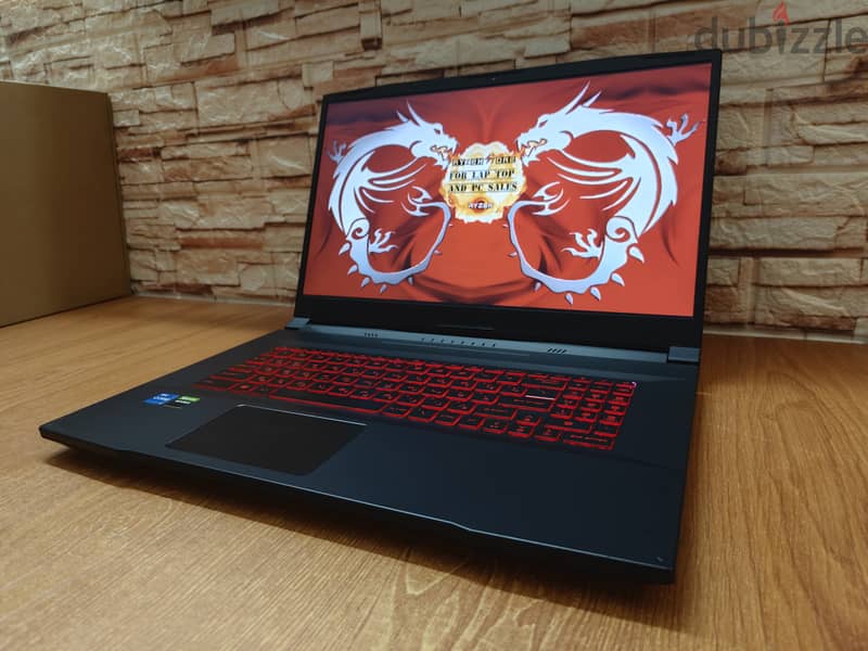 Msi Katana i7-11800H RTX 3050ti gaming laptop 11 جيل 10