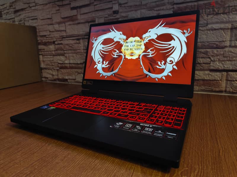 Acer Nitro 5 Core™ i7-12700H RTX 3050 gaming laptop 12 جيل 3