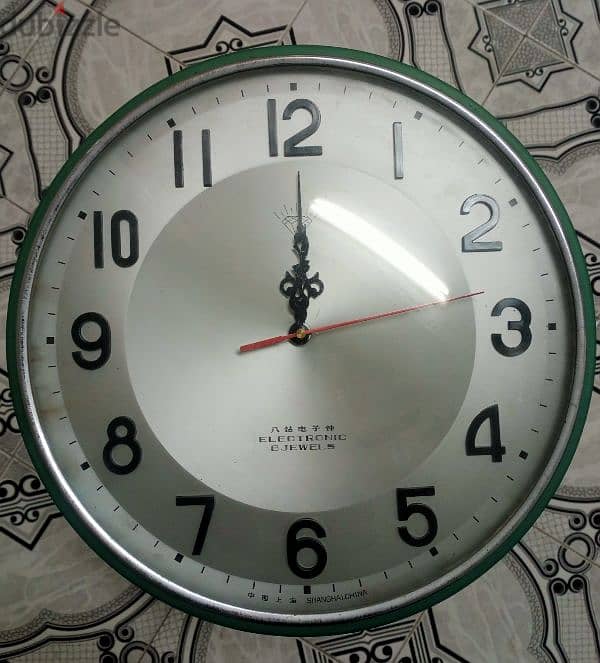 ساعة شنغهاي-Shanghai Diamond wall vintage clock 3