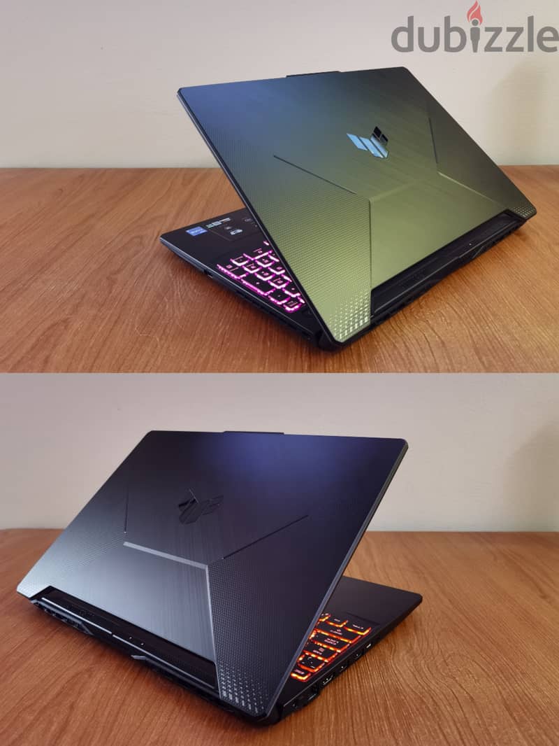 Asus Tuf Gaming RTX 3060 6gb intel i5-11400H gaming laptop 11 جيل 5