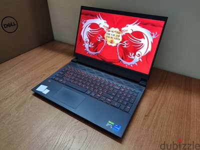 Dell G15 RTX 3060 6gb intel i7 11800H gaming laptop 11 جيل