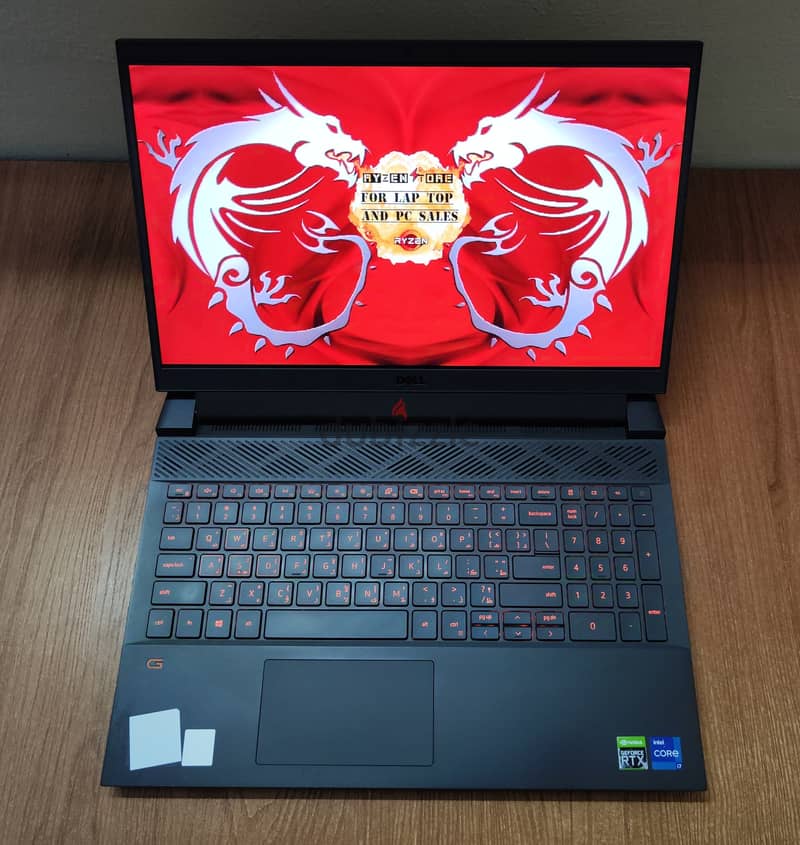 Dell G15 RTX 3060 6gb intel i7 11800H gaming laptop 11 جيل 4