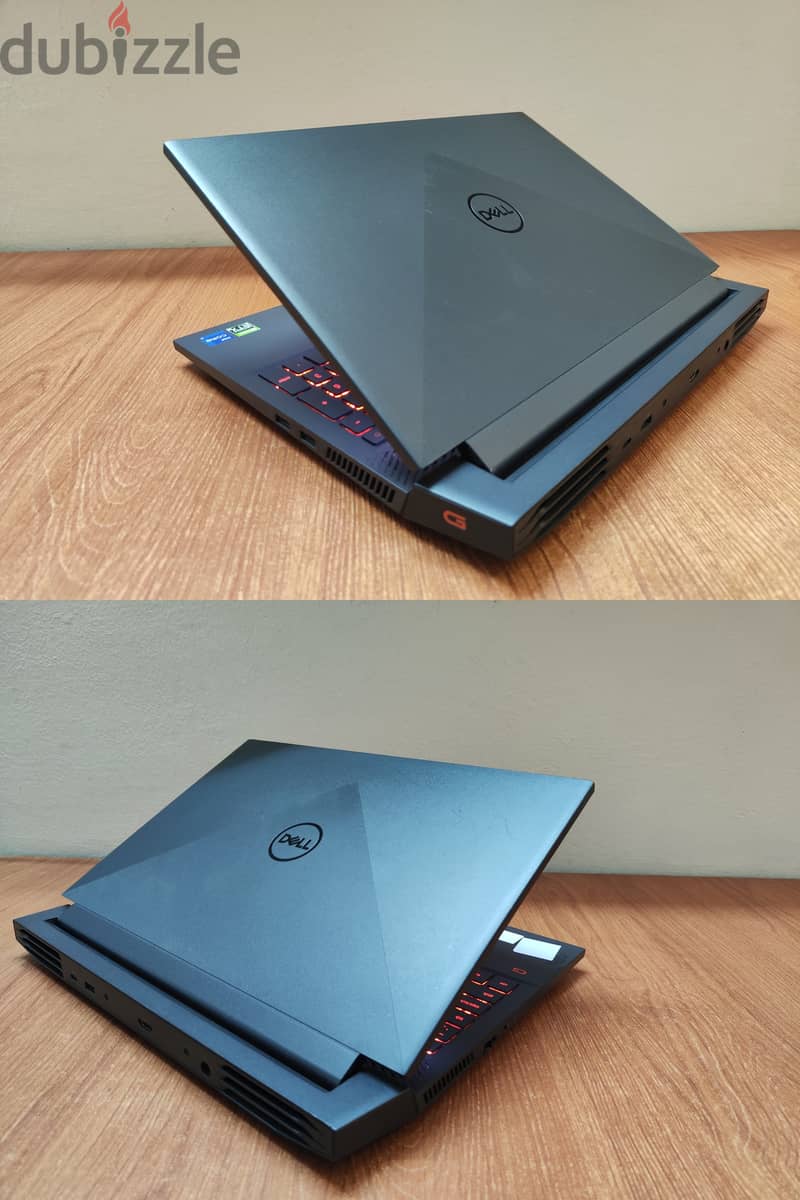 Dell G15 RTX 3060 6gb intel i7 11800H gaming laptop 11 جيل 5