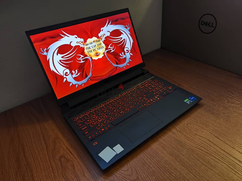 Dell G15 RTX 3060 6gb intel i7 11800H gaming laptop 11 جيل 8