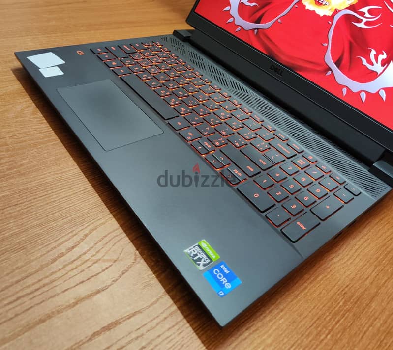 Dell G15 RTX 3060 6gb intel i7 11800H gaming laptop 11 جيل 9