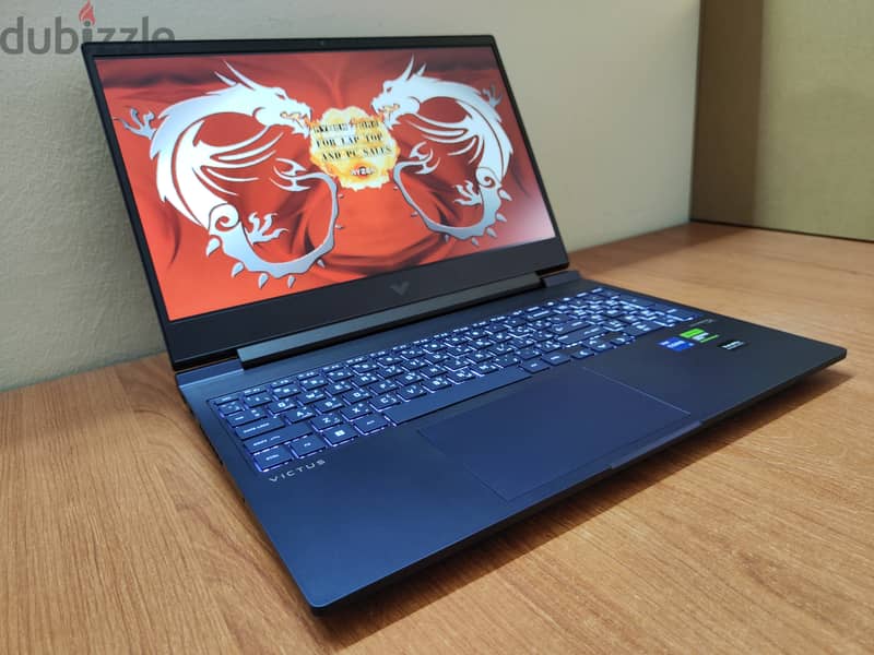 HP Victus RTX 4060 8gb i7 14700Hx gaming laptop 14 جيل 10