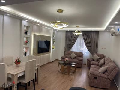 Apartment for rent, second residential, fully finished and furnished hotel in Al-Rehab