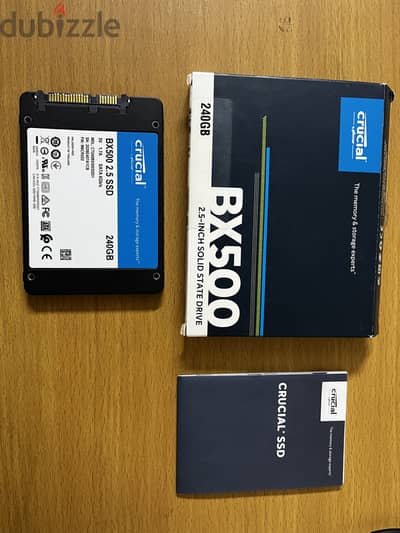 هارد ssd ٢٤٠ جيجا  crucial bx 500