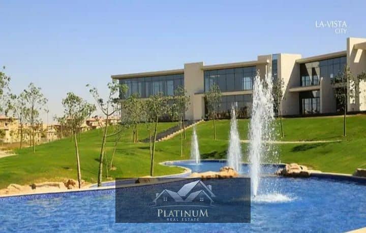 Apartment for sale in El Patio Vida By Lavista New Cairo Prime location 5% D. P 0