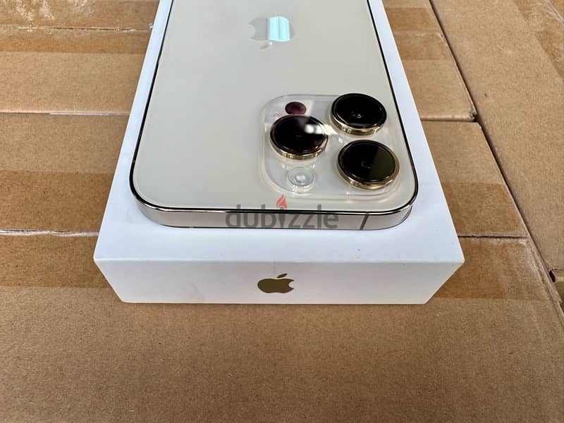 iPhone 14 Pro Max 256G GOLD Excellent Condition Like neeeew 7