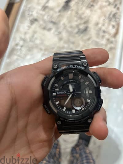 casio original watch sportive telememo