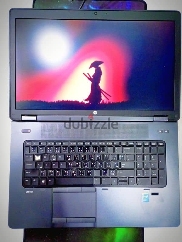 لاب توب مستعمل* hb Zbook 17 G2  بحالة فوق الممتازة 3