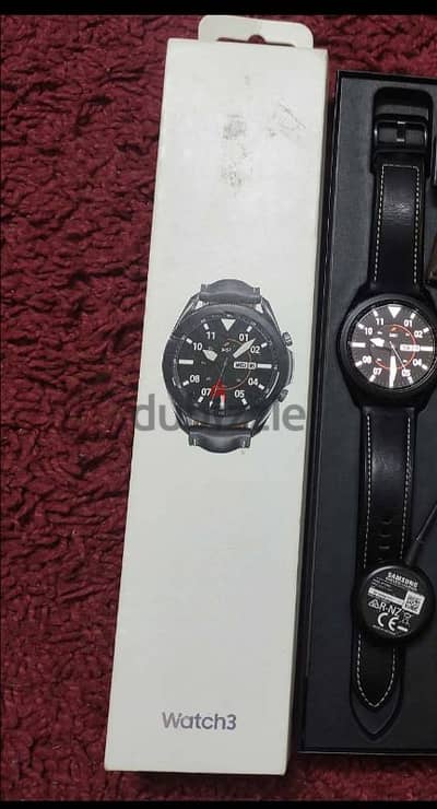 SAMSUNG GALAXY WATCH 3 45 mm  new كالجديدة سامسونج جالكسي ووتش ٣ ساعة