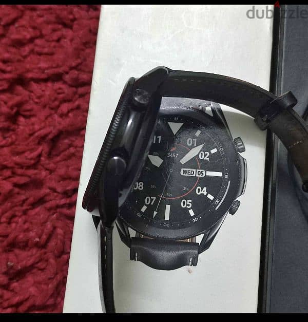 SAMSUNG GALAXY WATCH 3 45 mm  new كالجديدة سامسونج جالكسي ووتش ٣ ساعة 1