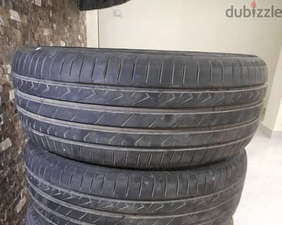 2فردة كاوتش انتاج ٢٠٢٤ مقاس 195/55R15كسر زيرو