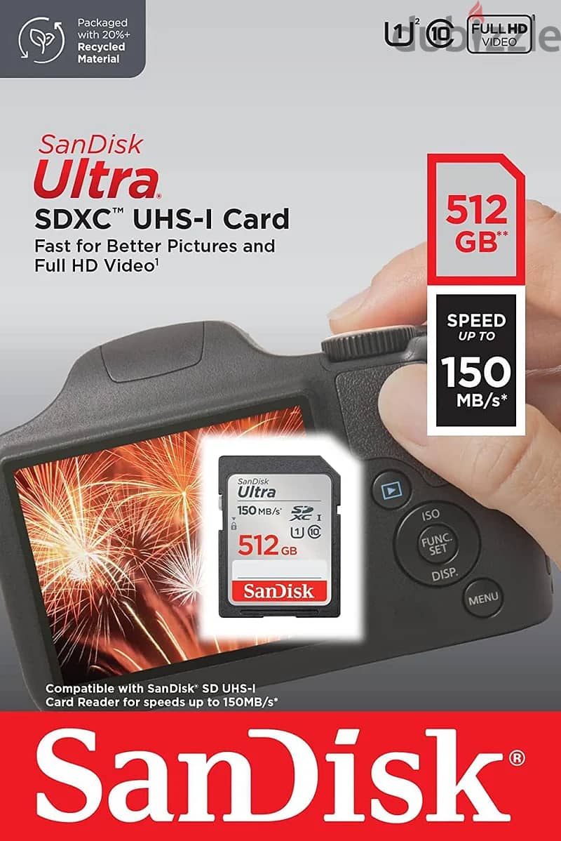 SanDisk Ultra 512GB 150MB/s 1