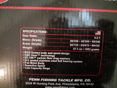 Penn spinfisher VI 9500