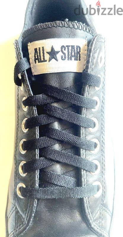 converse chuck Taylor leather in black size:44 1