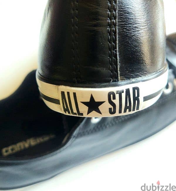 converse chuck Taylor leather in black size:44 2