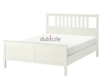 2 white bed 120cm