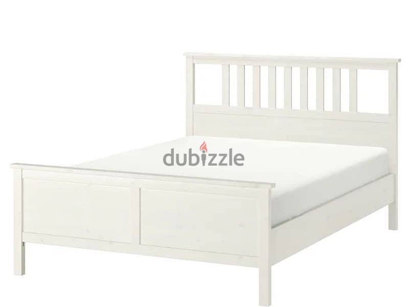 2 white bed 120cm 0