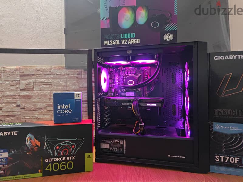 Gaming Pc Intel® Core™ i7-14700K RTX 4060 14 جيل 1