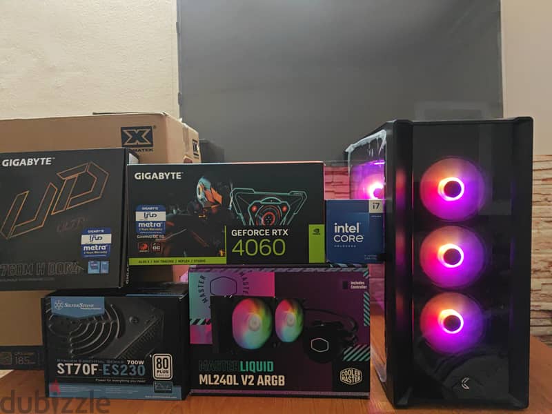 Gaming Pc Intel® Core™ i7-14700K RTX 4060 14 جيل 2