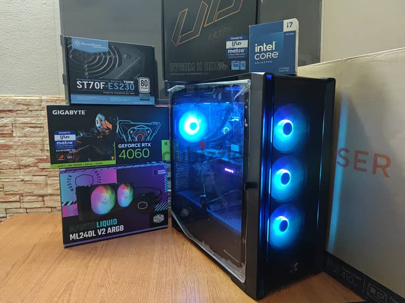 Gaming Pc Intel® Core™ i7-14700K RTX 4060 14 جيل 4