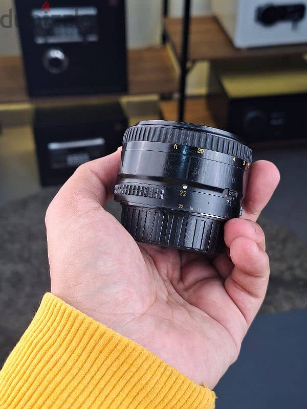 عدسه نيكون 50mm f1.8 d حاله كويسه 3