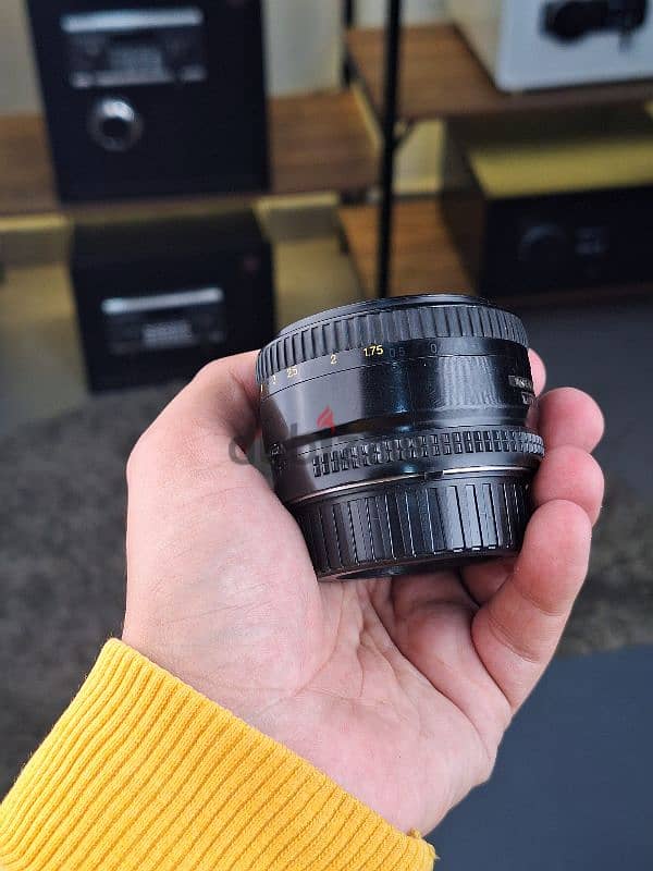 عدسه نيكون 50mm f1.8 d حاله كويسه 4